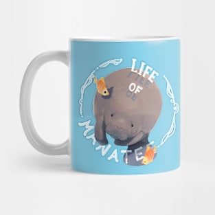 Manatee with his orange friends Mug